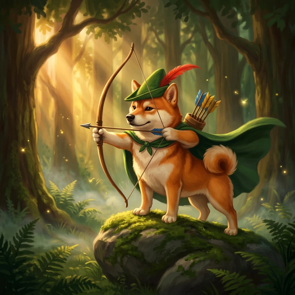 Kitsu, the outlaw archer